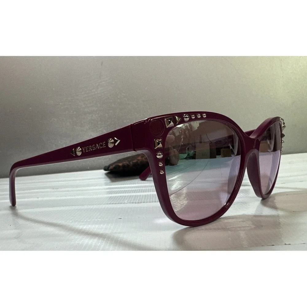 Authentic Versace Mod 4270  Logo Polarized Sunglasses 56-17 140
